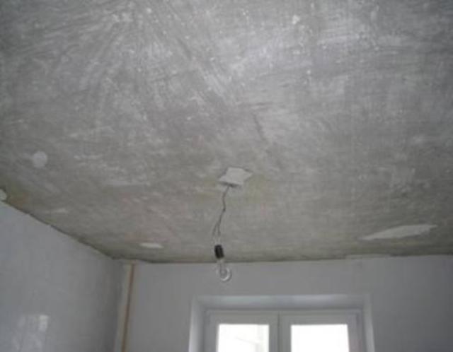 Как утеплить бетонный потолок