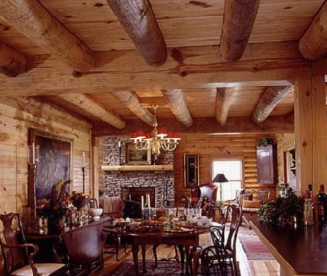 Как в деревянном доме ремонтировать потолки
