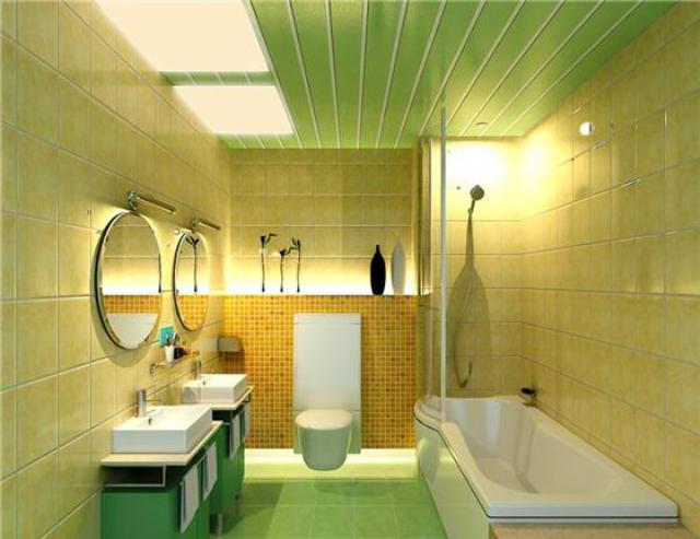 Выбор панелей для отделки потолков в ванной