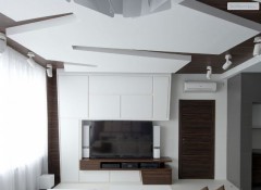 Применение в разных помещениях двойных потолков из гипсокартона
