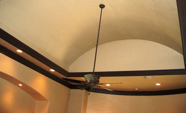 Делаем арочный потолок из гипсокартона – фото в интерьере