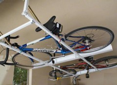 Виды и особенности потолочных подвесов для велосипеда