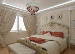 Стиль барокко в оформлении спальни