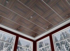 Преимущества и порядок отделки панелями потолка веранды