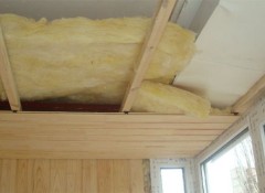 Как своими руками сделать потолок на лоджии?