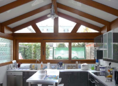 Потолок на летней кухне — как его утеплить?