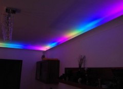 Какие карнизы используются для подсветки потолка?