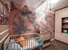 Особенности и виды карт мира на стену в детскую