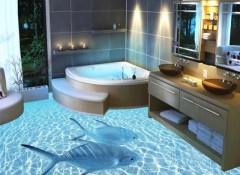 Какой наливной пол для лучше для ванной комнаты?