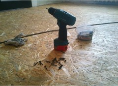Как с помощью ОСБ плиты выровнять деревянный пол