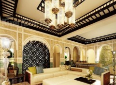 Использование в интерьере гостиной марокканского стиля