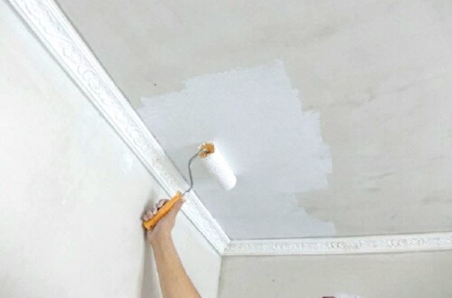 Декорирование потолка своими руками - 74 фото