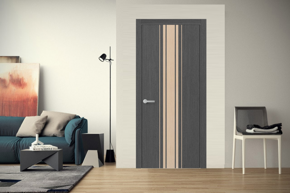 недорогие шпонированные двери